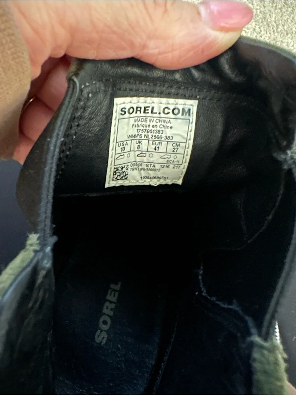 Sorel stylish olive